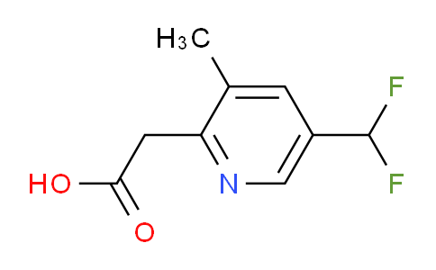 AM142472 | 1805280-59-4 | 5-(Difluoromethyl)-3-methylpyridine-2-acetic acid