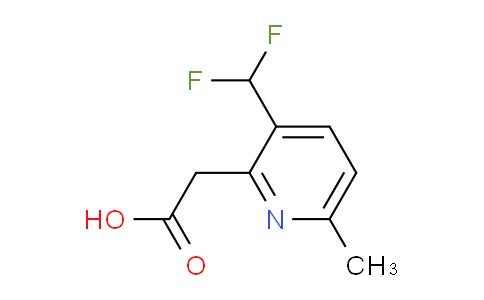 AM142477 | 1805041-60-4 | 3-(Difluoromethyl)-6-methylpyridine-2-acetic acid
