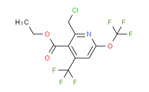 AM142479 | 1805152-23-1 | Ethyl 2-(chloromethyl)-6-(trifluoromethoxy)-4-(trifluoromethyl)pyridine-3-carboxylate