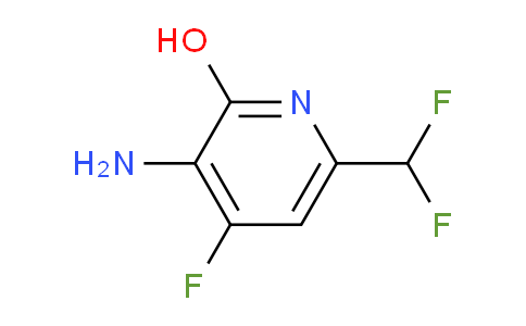 AM14250 | 1804729-72-3 | 3-Amino-6-(difluoromethyl)-4-fluoro-2-hydroxypyridine