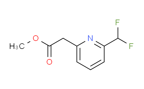 AM142504 | 1806784-40-6 | Methyl 2-(difluoromethyl)pyridine-6-acetate
