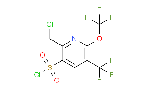 AM142505 | 1805301-38-5 | 2-(Chloromethyl)-6-(trifluoromethoxy)-5-(trifluoromethyl)pyridine-3-sulfonyl chloride
