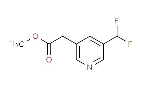 AM142507 | 1805193-15-0 | Methyl 3-(difluoromethyl)pyridine-5-acetate
