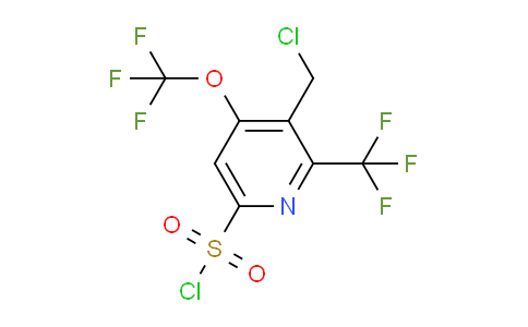 AM142516 | 1803996-24-8 | 3-(Chloromethyl)-4-(trifluoromethoxy)-2-(trifluoromethyl)pyridine-6-sulfonyl chloride