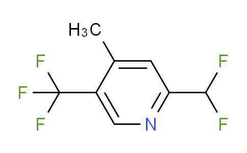 AM142528 | 1805310-38-6 | 2-(Difluoromethyl)-4-methyl-5-(trifluoromethyl)pyridine