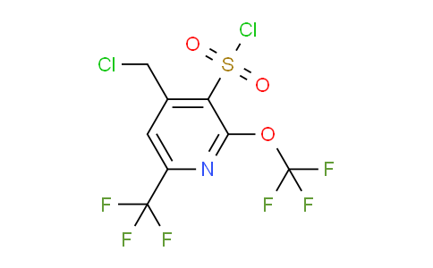 AM142532 | 1804751-94-7 | 4-(Chloromethyl)-2-(trifluoromethoxy)-6-(trifluoromethyl)pyridine-3-sulfonyl chloride