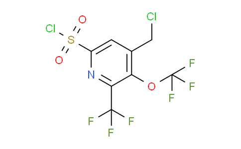 AM142534 | 1805301-67-0 | 4-(Chloromethyl)-3-(trifluoromethoxy)-2-(trifluoromethyl)pyridine-6-sulfonyl chloride