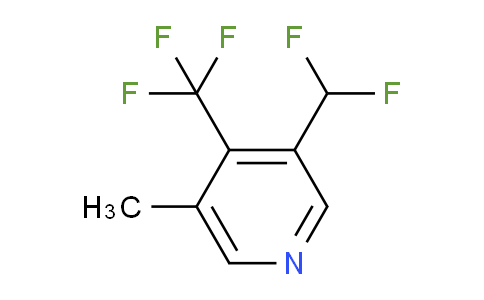3-(Difluoromethyl)-5-methyl-4-(trifluoromethyl)pyridine