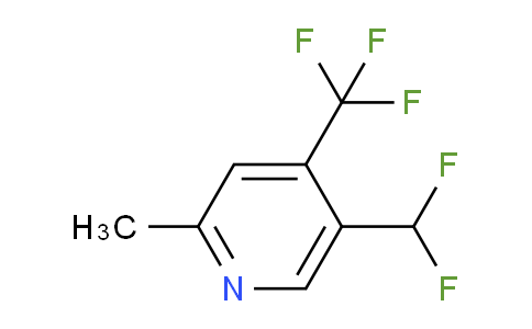 AM142547 | 1805310-52-4 | 5-(Difluoromethyl)-2-methyl-4-(trifluoromethyl)pyridine
