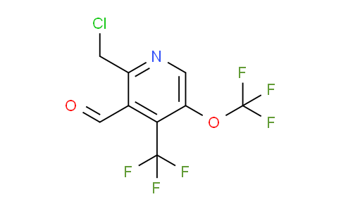 AM142553 | 1806765-09-2 | 2-(Chloromethyl)-5-(trifluoromethoxy)-4-(trifluoromethyl)pyridine-3-carboxaldehyde