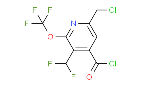 AM142557 | 1804657-26-8 | 6-(Chloromethyl)-3-(difluoromethyl)-2-(trifluoromethoxy)pyridine-4-carbonyl chloride