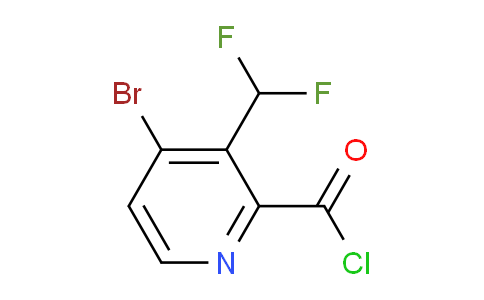 AM142558 | 1806758-48-4 | 4-Bromo-3-(difluoromethyl)pyridine-2-carbonyl chloride