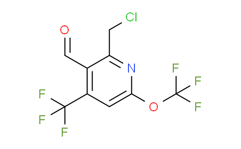 AM142559 | 1804364-52-0 | 2-(Chloromethyl)-6-(trifluoromethoxy)-4-(trifluoromethyl)pyridine-3-carboxaldehyde