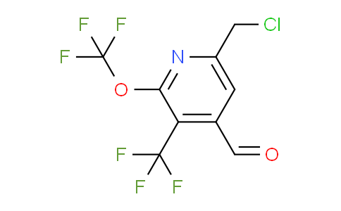 AM142561 | 1806785-70-5 | 6-(Chloromethyl)-2-(trifluoromethoxy)-3-(trifluoromethyl)pyridine-4-carboxaldehyde