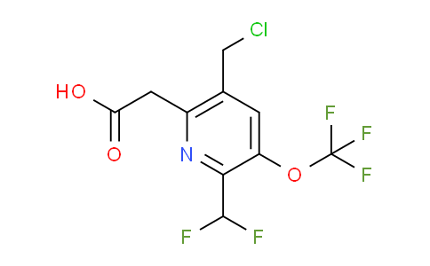 AM142564 | 1805247-47-5 | 5-(Chloromethyl)-2-(difluoromethyl)-3-(trifluoromethoxy)pyridine-6-acetic acid