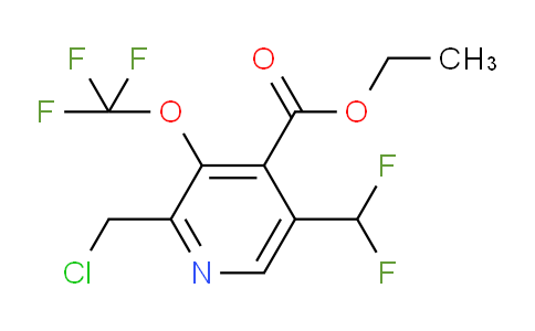 AM142566 | 1804655-27-3 | Ethyl 2-(chloromethyl)-5-(difluoromethyl)-3-(trifluoromethoxy)pyridine-4-carboxylate