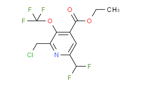 AM142569 | 1805190-01-5 | Ethyl 2-(chloromethyl)-6-(difluoromethyl)-3-(trifluoromethoxy)pyridine-4-carboxylate