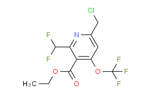 AM142570 | 1804368-13-5 | Ethyl 6-(chloromethyl)-2-(difluoromethyl)-4-(trifluoromethoxy)pyridine-3-carboxylate