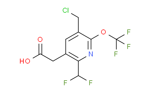 AM142571 | 1806770-04-6 | 3-(Chloromethyl)-6-(difluoromethyl)-2-(trifluoromethoxy)pyridine-5-acetic acid