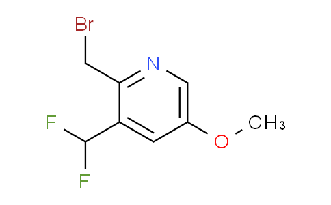 2-(Bromomethyl)-3-(difluoromethyl)-5-methoxypyridine