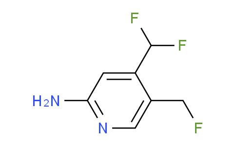 AM142587 | 1804654-40-7 | 2-Amino-4-(difluoromethyl)-5-(fluoromethyl)pyridine
