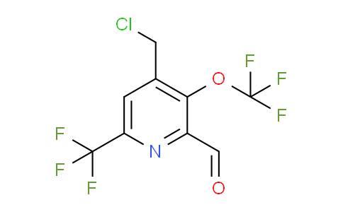 AM142590 | 1805245-94-6 | 4-(Chloromethyl)-3-(trifluoromethoxy)-6-(trifluoromethyl)pyridine-2-carboxaldehyde