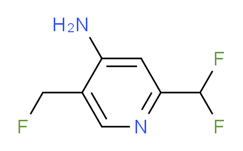 AM142596 | 1805302-54-8 | 4-Amino-2-(difluoromethyl)-5-(fluoromethyl)pyridine