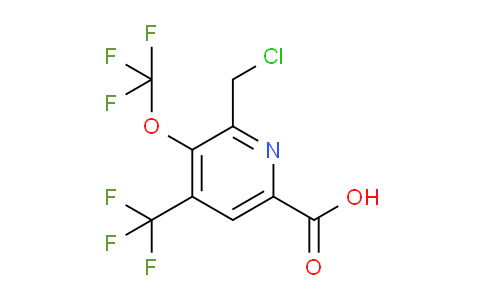 AM142597 | 1805246-01-8 | 2-(Chloromethyl)-3-(trifluoromethoxy)-4-(trifluoromethyl)pyridine-6-carboxylic acid