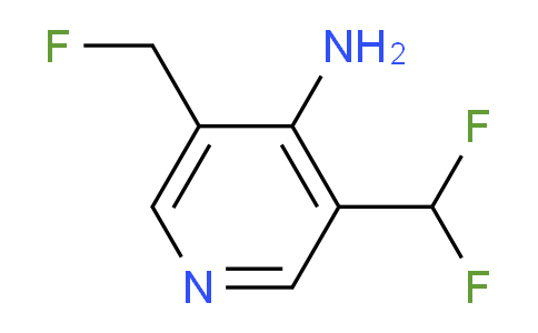 AM142598 | 1803998-60-8 | 4-Amino-3-(difluoromethyl)-5-(fluoromethyl)pyridine