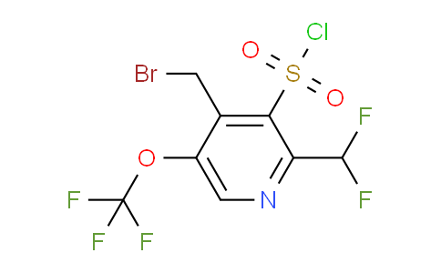 AM142602 | 1804677-33-5 | 4-(Bromomethyl)-2-(difluoromethyl)-5-(trifluoromethoxy)pyridine-3-sulfonyl chloride