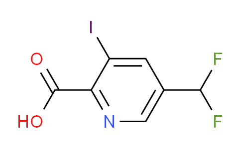 AM142603 | 1806782-22-8 | 5-(Difluoromethyl)-3-iodopyridine-2-carboxylic acid