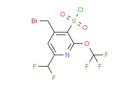 AM142607 | 1804756-12-4 | 4-(Bromomethyl)-6-(difluoromethyl)-2-(trifluoromethoxy)pyridine-3-sulfonyl chloride