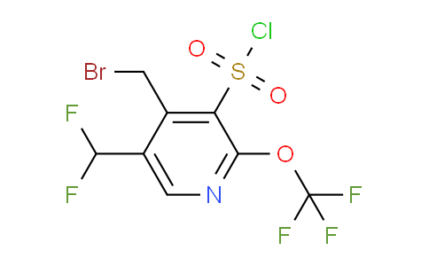 AM142609 | 1805240-94-1 | 4-(Bromomethyl)-5-(difluoromethyl)-2-(trifluoromethoxy)pyridine-3-sulfonyl chloride