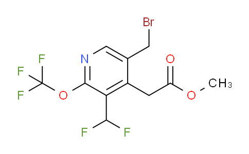AM142618 | 1805024-92-3 | Methyl 5-(bromomethyl)-3-(difluoromethyl)-2-(trifluoromethoxy)pyridine-4-acetate