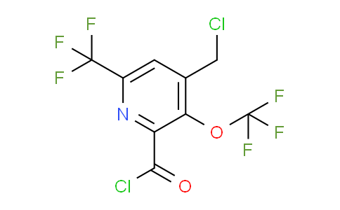 AM142623 | 1805284-94-9 | 4-(Chloromethyl)-3-(trifluoromethoxy)-6-(trifluoromethyl)pyridine-2-carbonyl chloride
