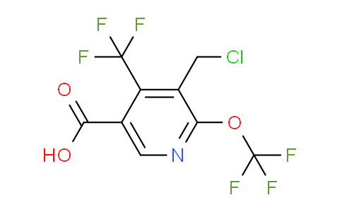 AM142636 | 1806765-48-9 | 3-(Chloromethyl)-2-(trifluoromethoxy)-4-(trifluoromethyl)pyridine-5-carboxylic acid