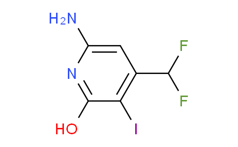 AM14264 | 1806814-92-5 | 6-Amino-4-(difluoromethyl)-2-hydroxy-3-iodopyridine