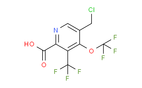 AM142641 | 1806765-49-0 | 5-(Chloromethyl)-4-(trifluoromethoxy)-3-(trifluoromethyl)pyridine-2-carboxylic acid
