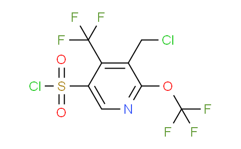 AM142670 | 1805165-20-1 | 3-(Chloromethyl)-2-(trifluoromethoxy)-4-(trifluoromethyl)pyridine-5-sulfonyl chloride