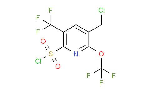 AM142673 | 1804659-30-0 | 3-(Chloromethyl)-2-(trifluoromethoxy)-5-(trifluoromethyl)pyridine-6-sulfonyl chloride