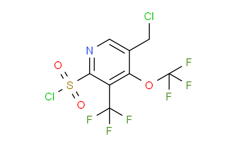 AM142674 | 1806770-39-7 | 5-(Chloromethyl)-4-(trifluoromethoxy)-3-(trifluoromethyl)pyridine-2-sulfonyl chloride
