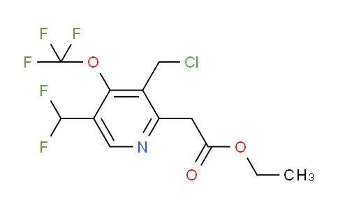 AM142676 | 1804925-20-9 | Ethyl 3-(chloromethyl)-5-(difluoromethyl)-4-(trifluoromethoxy)pyridine-2-acetate