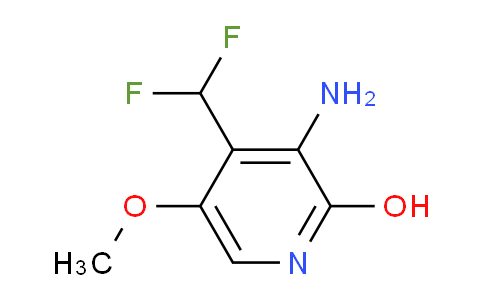 3-Amino-4-(difluoromethyl)-2-hydroxy-5-methoxypyridine
