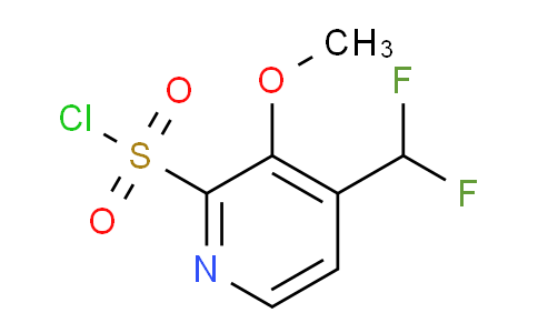 4-(Difluoromethyl)-3-methoxypyridine-2-sulfonyl chloride