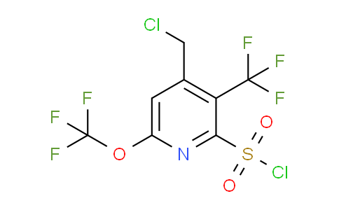 AM142686 | 1805285-95-3 | 4-(Chloromethyl)-6-(trifluoromethoxy)-3-(trifluoromethyl)pyridine-2-sulfonyl chloride