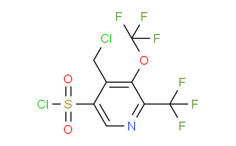 AM142688 | 1804931-85-8 | 4-(Chloromethyl)-3-(trifluoromethoxy)-2-(trifluoromethyl)pyridine-5-sulfonyl chloride