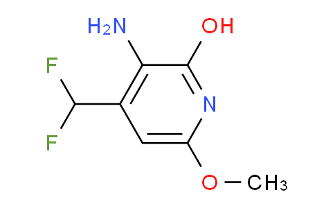 3-Amino-4-(difluoromethyl)-2-hydroxy-6-methoxypyridine