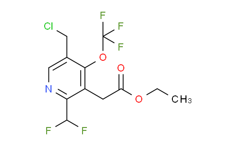 AM142692 | 1805248-30-9 | Ethyl 5-(chloromethyl)-2-(difluoromethyl)-4-(trifluoromethoxy)pyridine-3-acetate