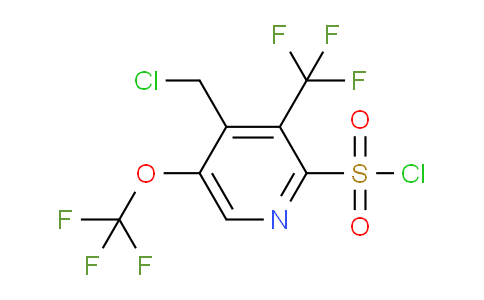 AM142693 | 1805286-10-5 | 4-(Chloromethyl)-5-(trifluoromethoxy)-3-(trifluoromethyl)pyridine-2-sulfonyl chloride