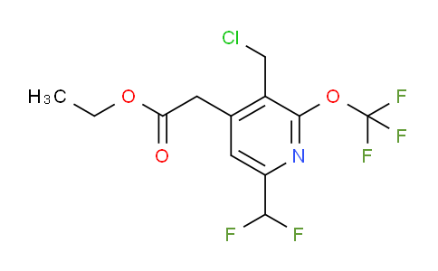 AM142696 | 1805238-67-8 | Ethyl 3-(chloromethyl)-6-(difluoromethyl)-2-(trifluoromethoxy)pyridine-4-acetate